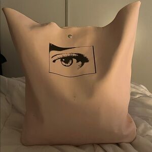 Calvin Klein Beige Tote Bag